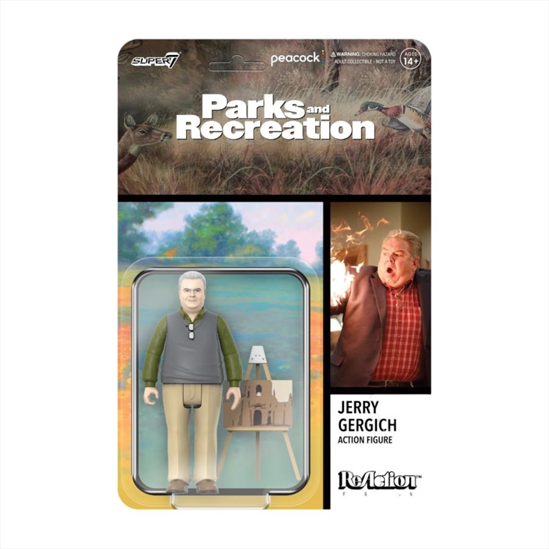 Parks and Recreation - Jerry Gergich ReAction 3.75" Action Figure/Product Detail/Figurines