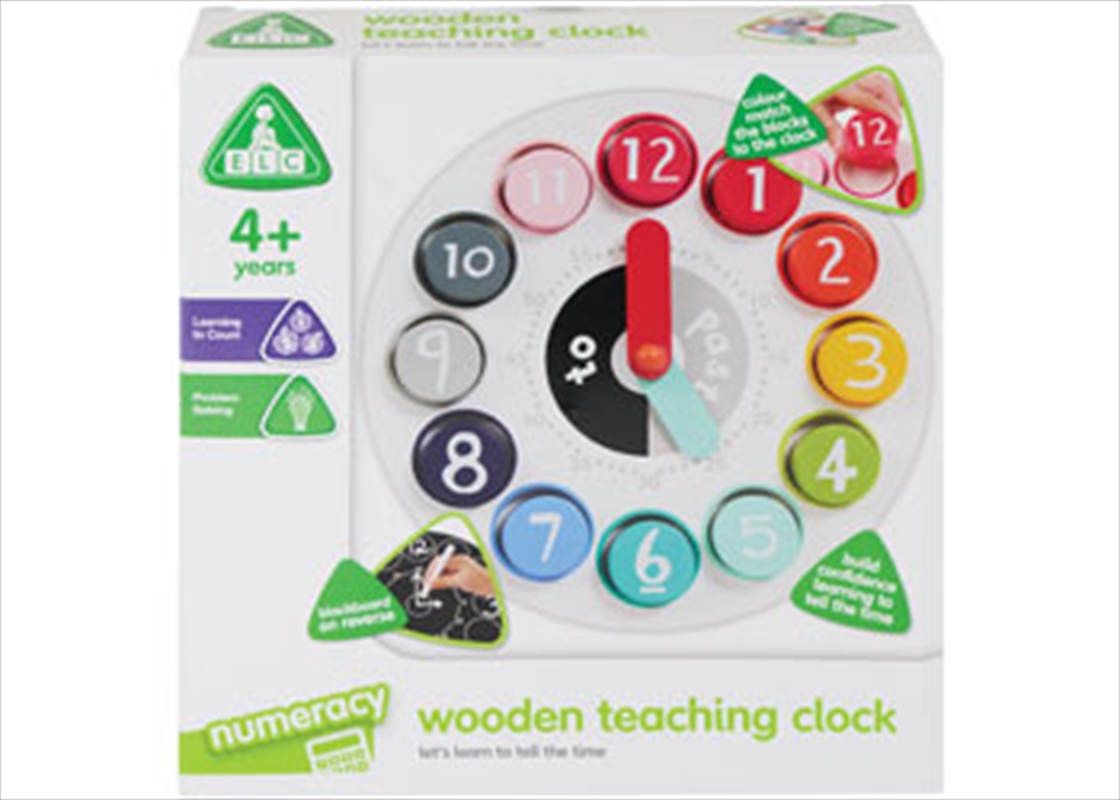 Wooden Teaching Clock/Product Detail/Toys