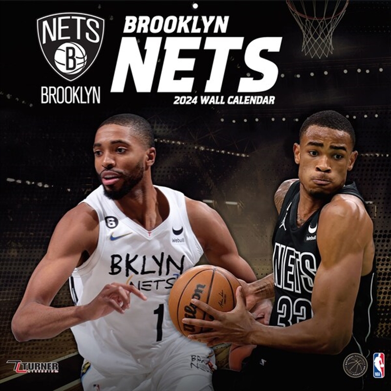 Brooklyn Nets 2024 Team Square Calendar/Product Detail/Calendars & Diaries