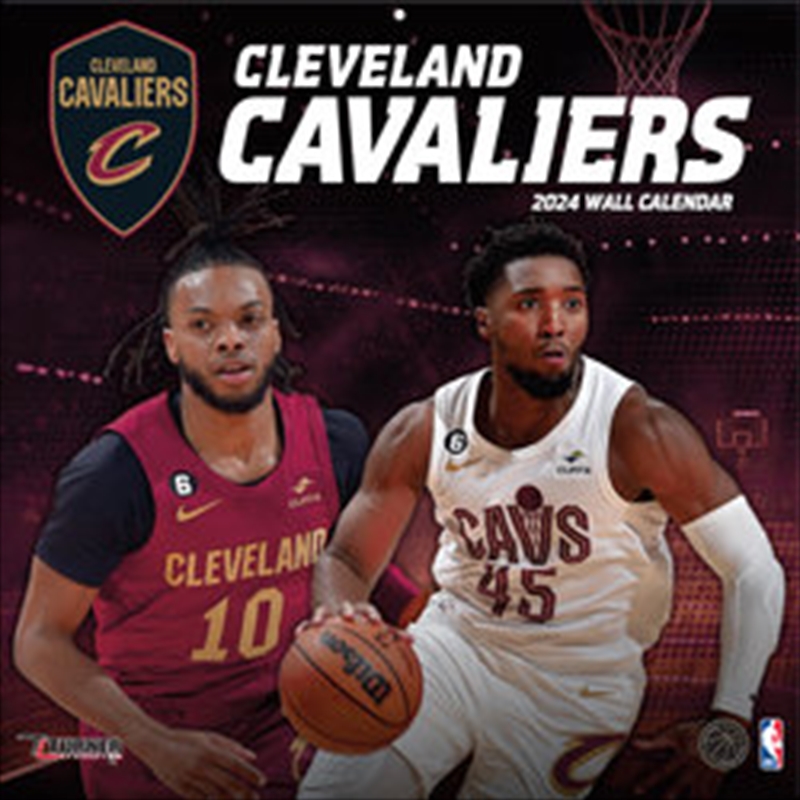 Cleveland Cavaliers 2024 Team Wall Calendar/Product Detail/Calendars & Diaries