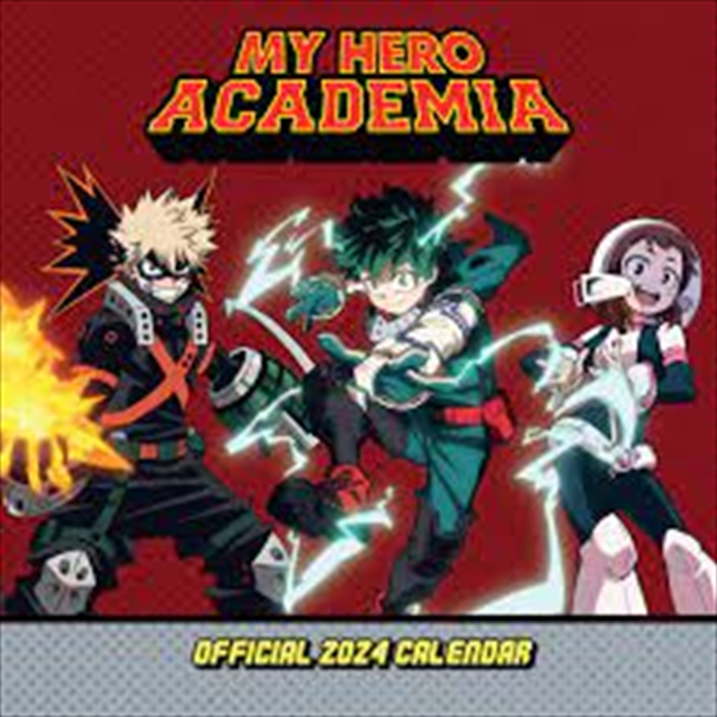 My Hero Academia 2024 Square/Product Detail/Calendars & Diaries
