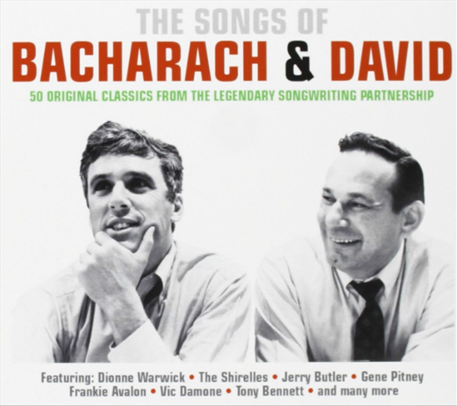 Songs Of Bacharach & David/Product Detail/Easy Listening