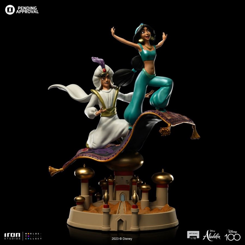 Disney - Aladdin & Jasmine 1:10 Statue/Product Detail/Statues