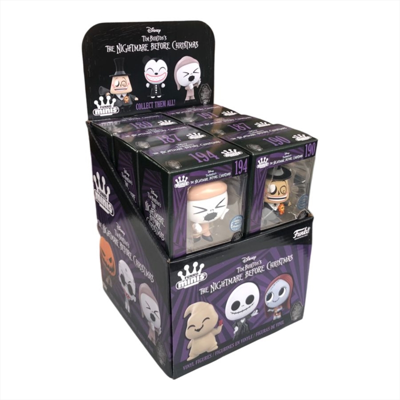Nightmare Before Christmas - US Exclusive Mini Vinyl Figures (12ct) [RS]/Product Detail/Funko Collections