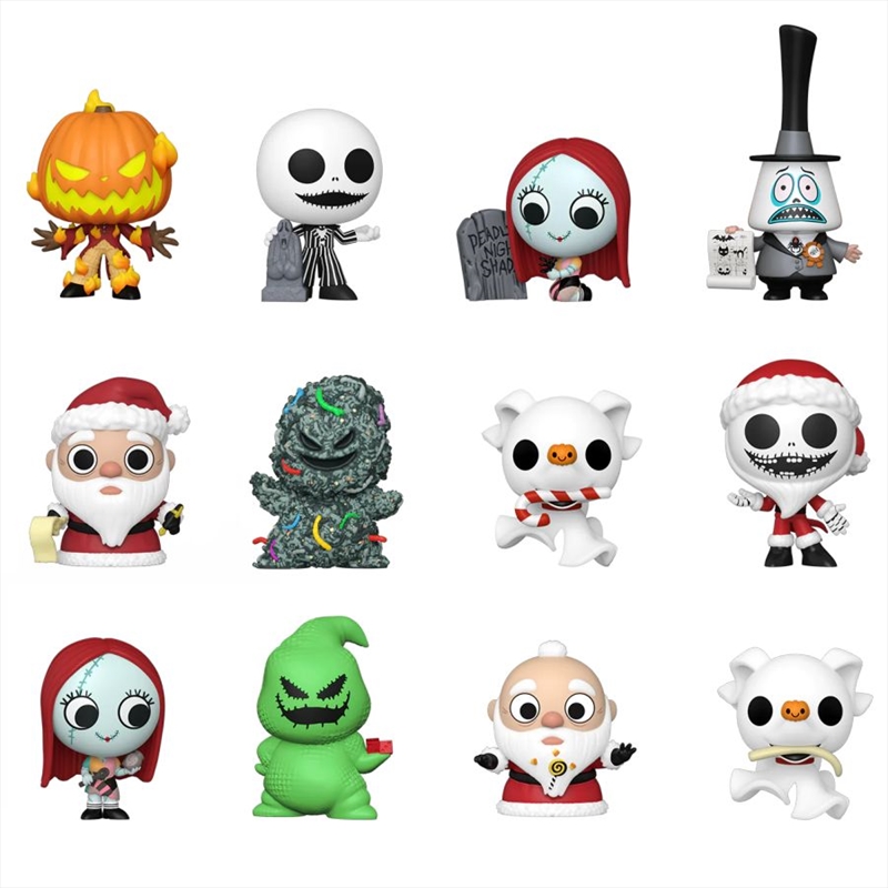 Nightmare Before Christmas - 30th Anniversary Mystery Minis (SENT AT RANDOM)/Product Detail/Funko Collections