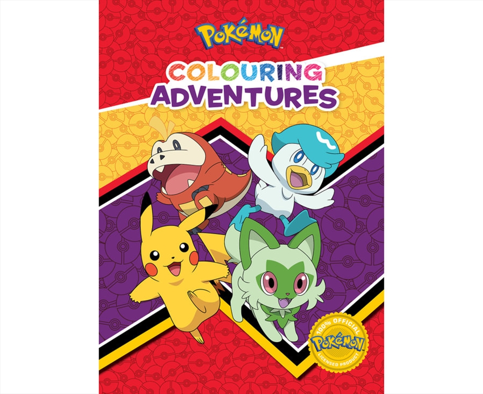 Pokémon: Colouring Adventures (Featuring Paldea Region)/Product Detail/Kids Colouring