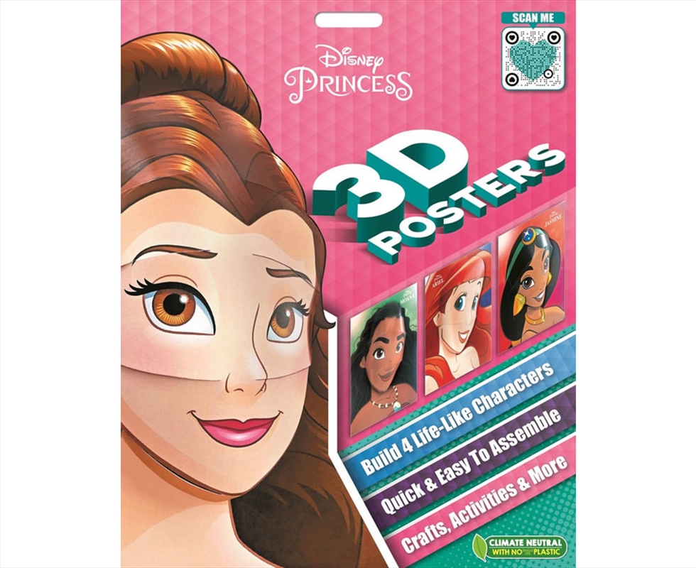 Disney Princess: Build-Your-Own 3D Wall Poster/Product Detail/Kids Activity Books