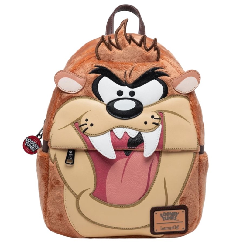 Loungefly Looney Tunes - Tasmanian Devil US Exclusive Plush Cosplay Mini Backpack [RS]/Product Detail/Bags