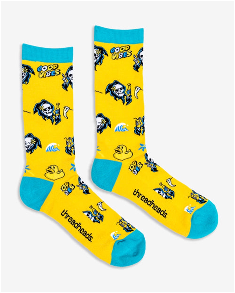 Rubber Ducky And The Reaper Socks/Product Detail/Socks