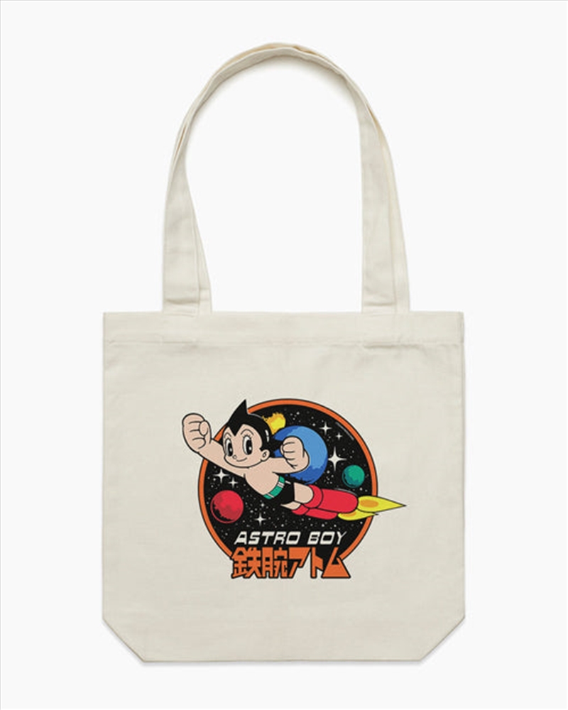 Cosmic Astro Boy Tote Bag - Natural/Product Detail/Bags