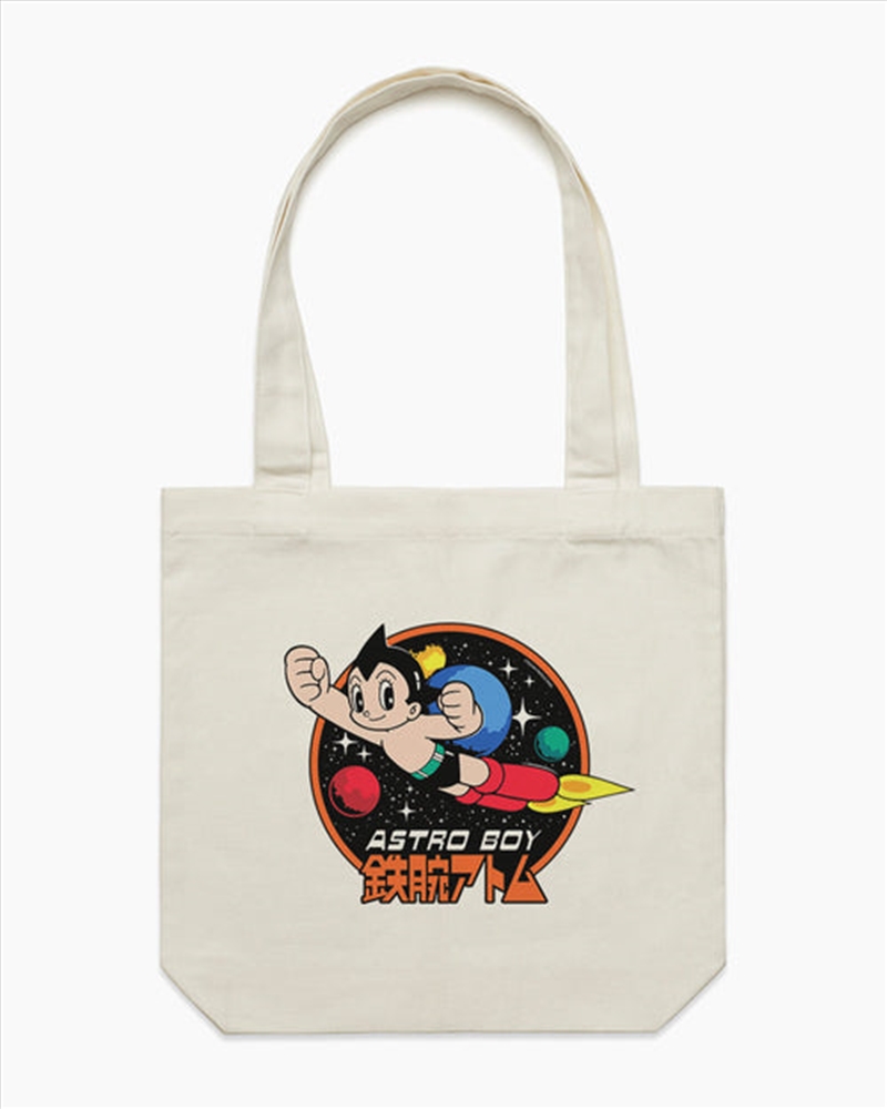 Buy Cosmic Astro Boy Tote Bag Natural Online Sanity