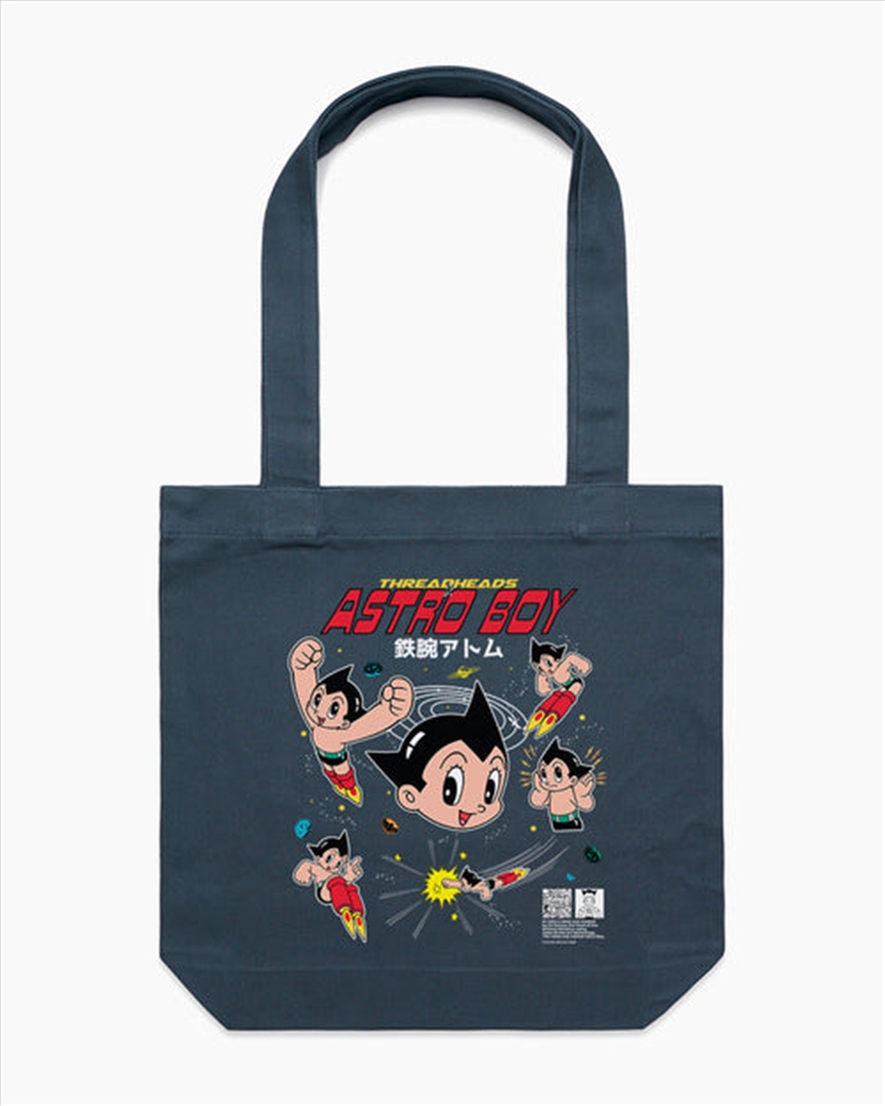 Buy Multi Astro Boy Tote Bag Petrol Blue Online Sanity