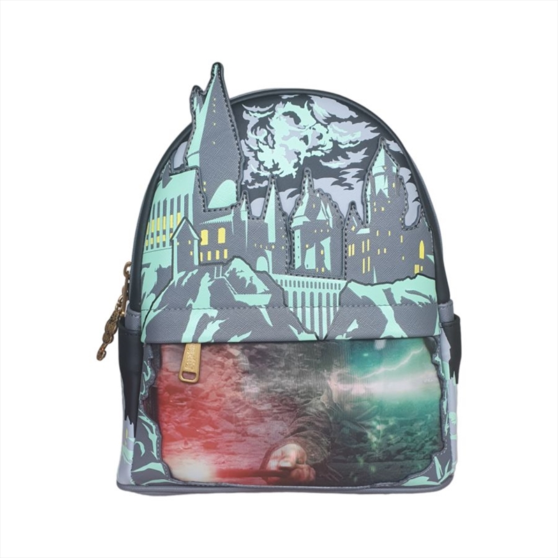 Loungefly Harry Potter - Harry Potter Vs Voldemort Duel Scene US Exclusive Mini Backpack [RS]/Product Detail/Bags