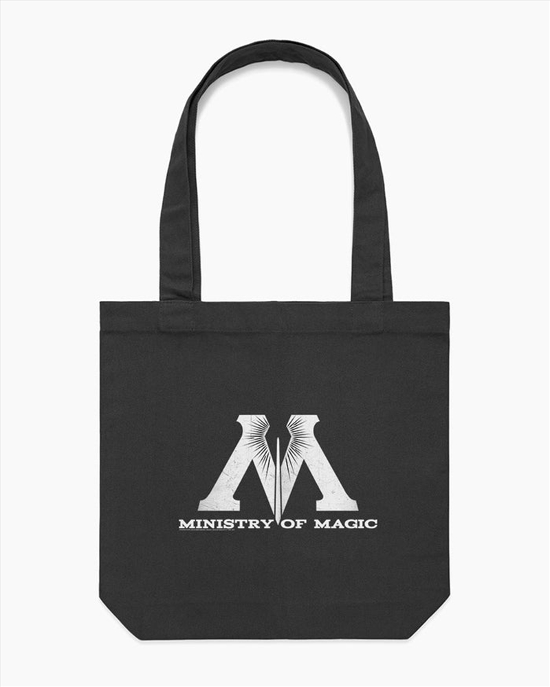 Ministry Of Magic Logo Tote Bag - Black/Product Detail/Bags