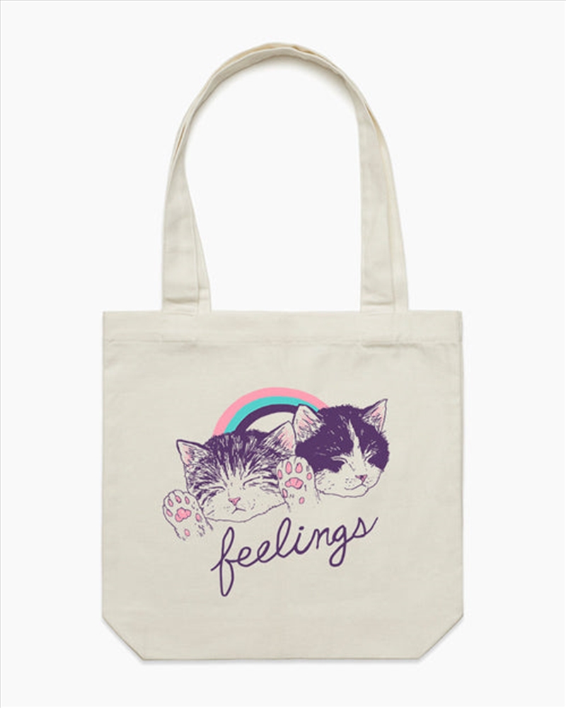 Feelings Tote Bag - Natural/Product Detail/Bags