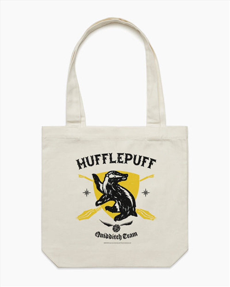 Hufflepuff Quidditch Team Tote Bag - Natural/Product Detail/Bags