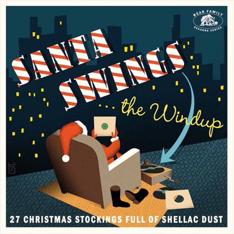Santa Swings...The Windup: 28/Product Detail/Christmas