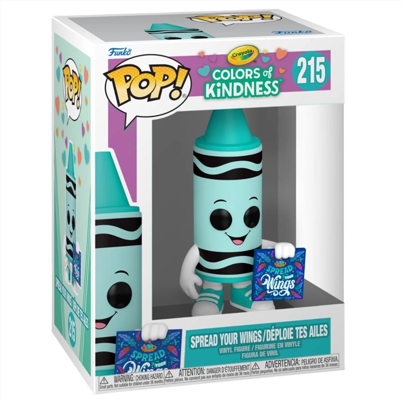 Crayola - Teal Crayon (Kindness) Pop! Vinyl/Product Detail/Standard Pop Vinyl