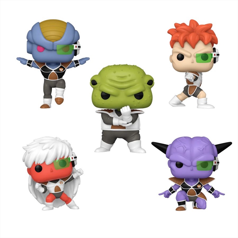 Dragonball Z - Ginyu Force US Exclusive Pop! Vinyl 5-Pack [RS]/Product Detail/TV