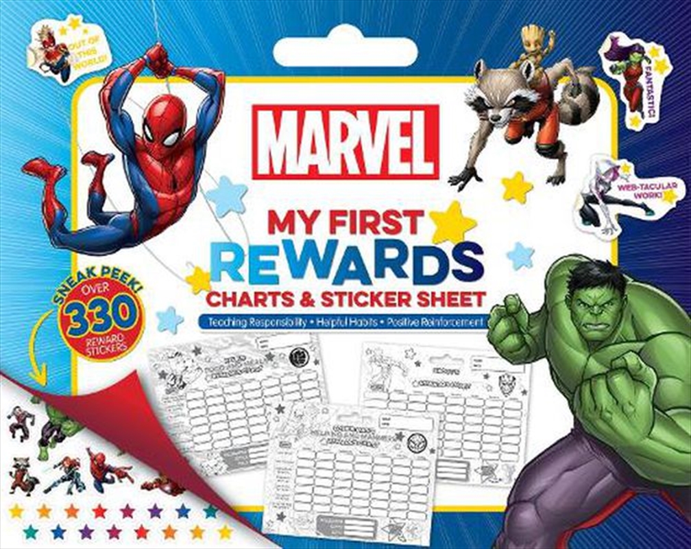Spider-Man: My First Rewards Charts & Sticker Sheet (Marvel)/Product Detail/Kids Activity Books
