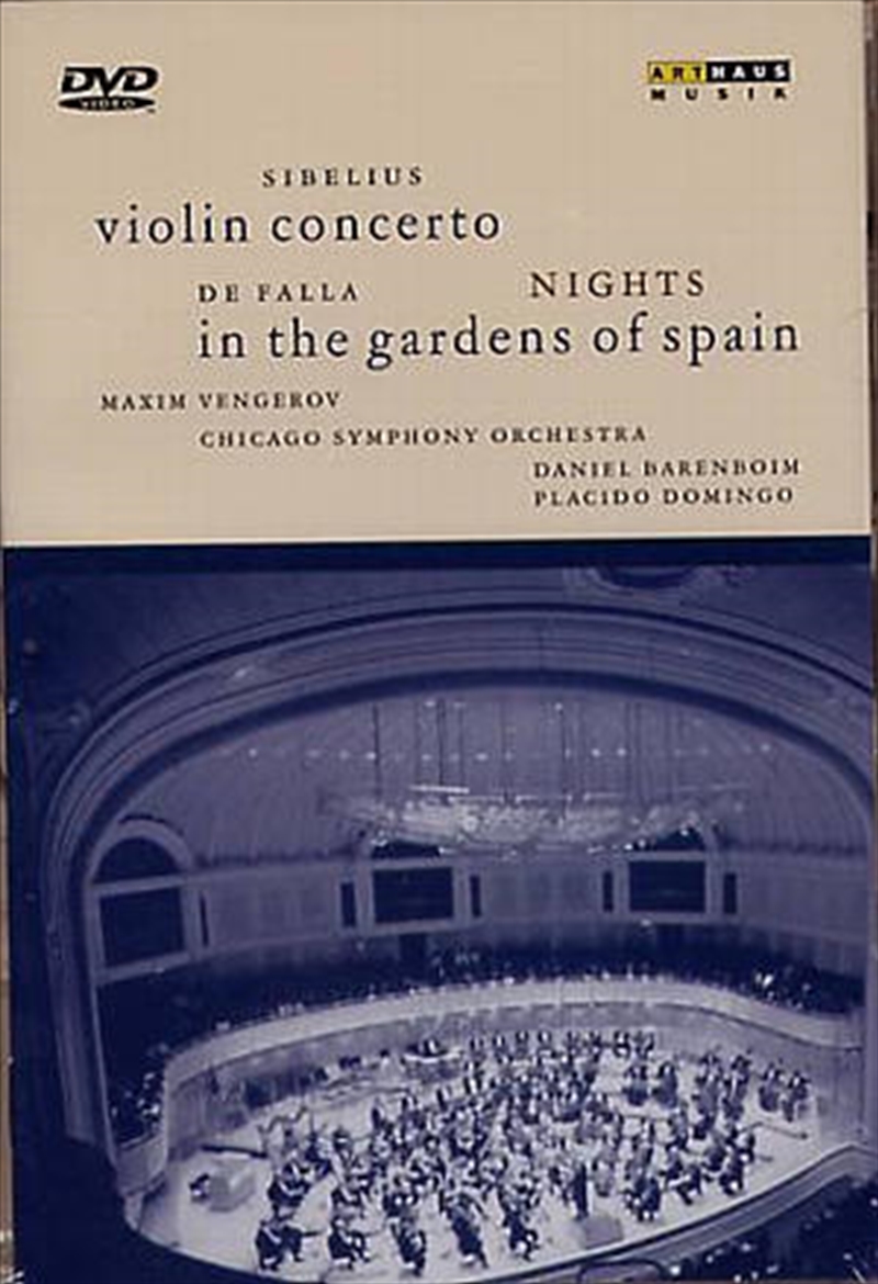 Sibelius:Violincto/Night/Product Detail/Visual