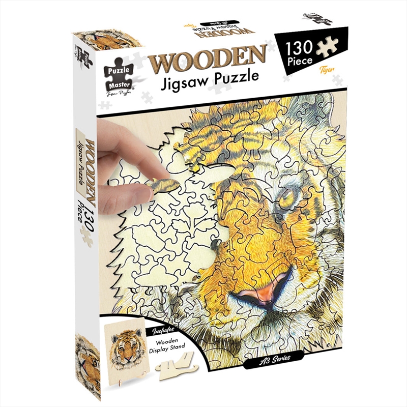 A3 Shaped Wooden Puzzle - Tiger/Product Detail/Jigsaw Puzzles