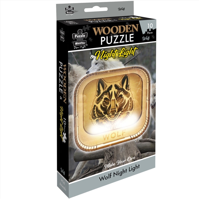 Wooden Night Light Puzzle Wolf/Product Detail/Jigsaw Puzzles