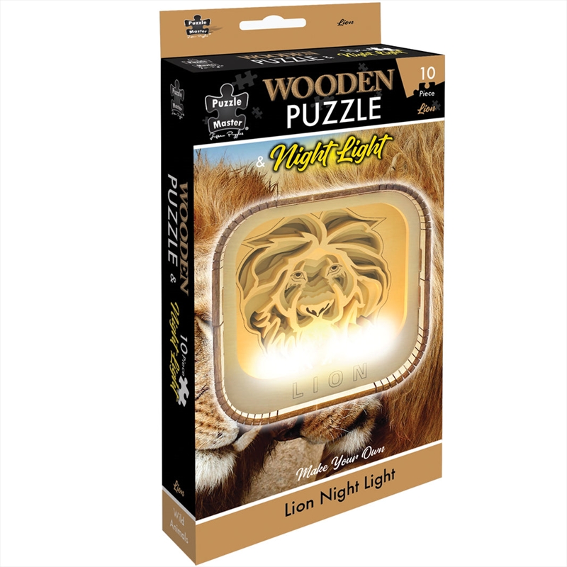 Wooden Night Light Puzzle Lion/Product Detail/Jigsaw Puzzles