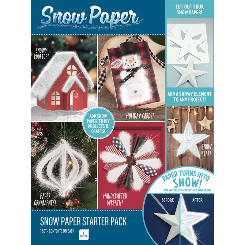Snow Paper Starter Pack/Product Detail/Arts & Craft