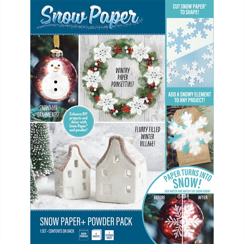 Snow Paper & Powder Plus Pack/Product Detail/Arts & Craft