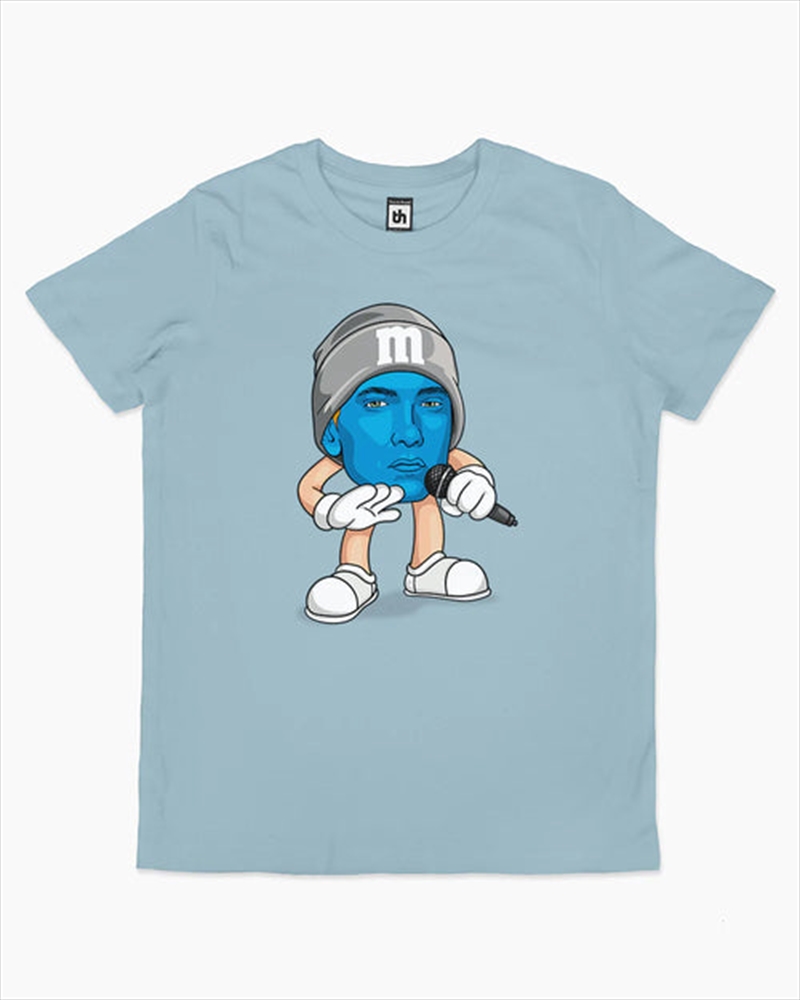 Eminems Kids Tee -  Pale Blue -  Size 4/Product Detail/Shirts