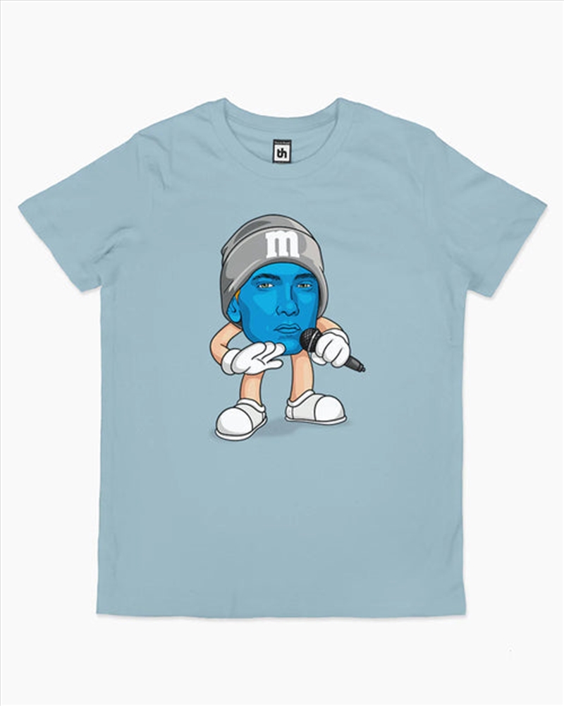 Eminems Kids Tee -  Pale Blue -  Size 12/Product Detail/Shirts