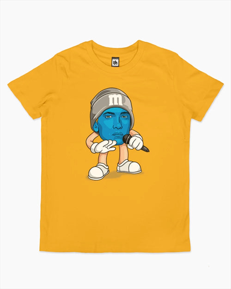 Eminems Kids Tee -  Yellow -  Size 4/Product Detail/Shirts