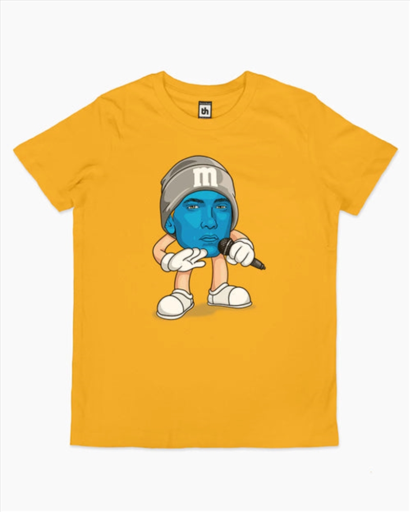 Eminems Kids Tee -  Yellow -  Size 4/Product Detail/Shirts