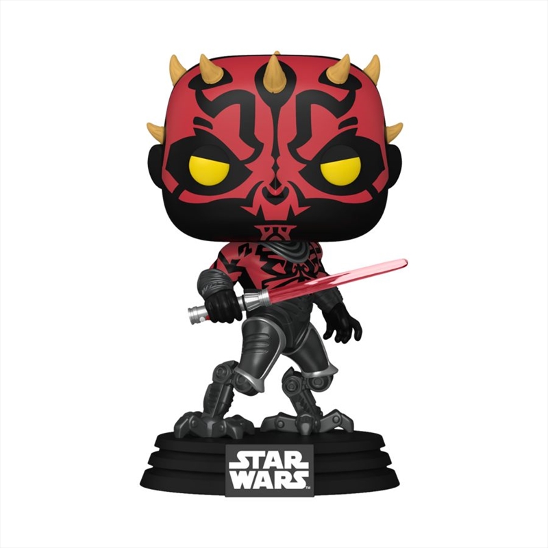 Star Wars - Cybernetic Darth Maul Pop! Vinyl NYCC 2023 US Exclusive [RS]/Product Detail/Convention Exclusives