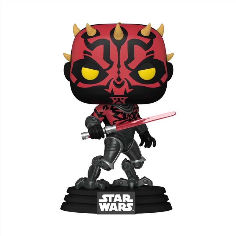 Star Wars - Cybernetic Darth Maul Pop! Vinyl NYCC 2023 US Exclusive [RS]/Product Detail/Convention Exclusives