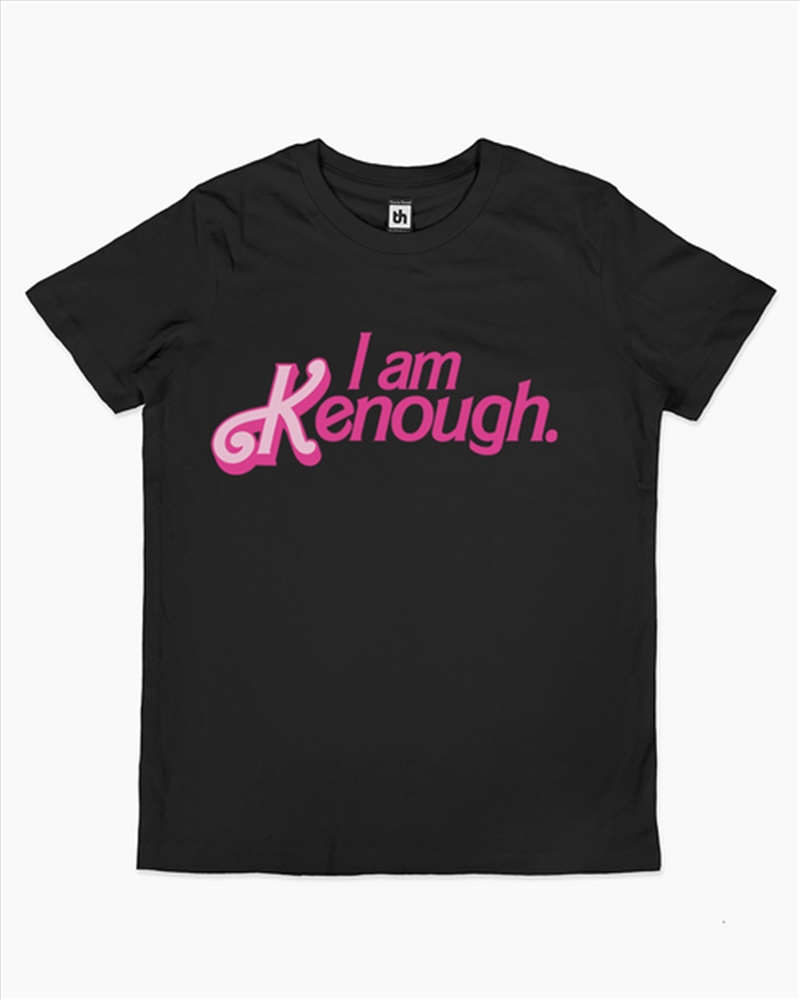 I Am Kenough Kids Tee -  Black -  Size 6/Product Detail/Shirts