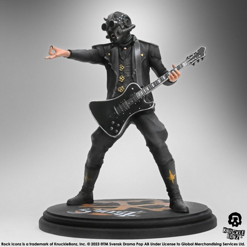 Ghost - Nameless Ghoul 2 with Black Guitar Rock Iconz Statue/Product Detail/Statues