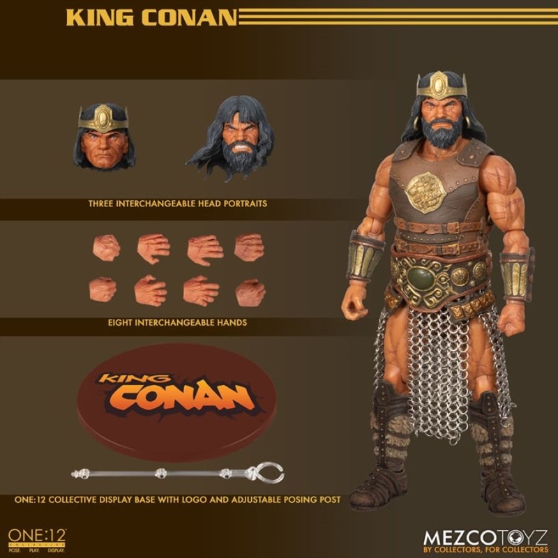 Conan - King Conan 1:12 Collective Figure/Product Detail/Figurines