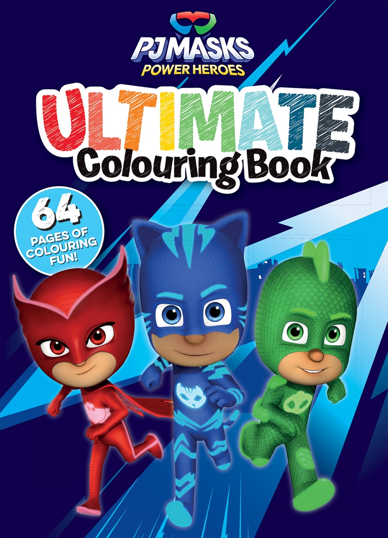 PJ Masks Power Heroes: Ultimate Colouring Book (Hasbro)/Product Detail/Kids Colouring