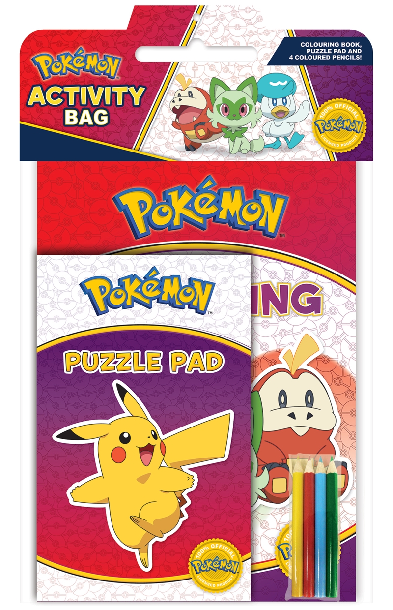 Pokémon: Activity Bag (Featuring Paldea Region)/Product Detail/Kids Activity Books