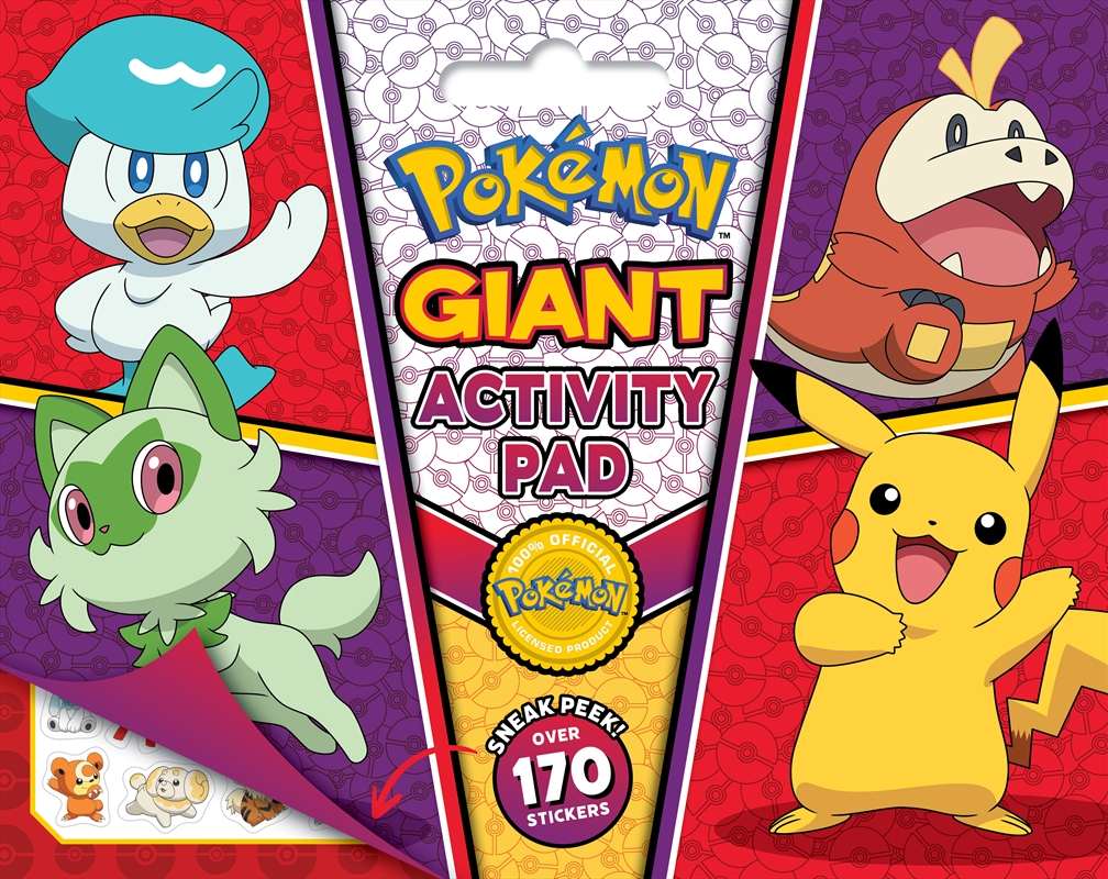 Pokémon: Giant Activity Pad (Featuring Paldea Region)/Product Detail/Kids Activity Books