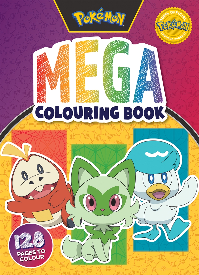 Pokémon: Mega Colouring Book (Featuring Paldea Region)/Product Detail/Kids Colouring