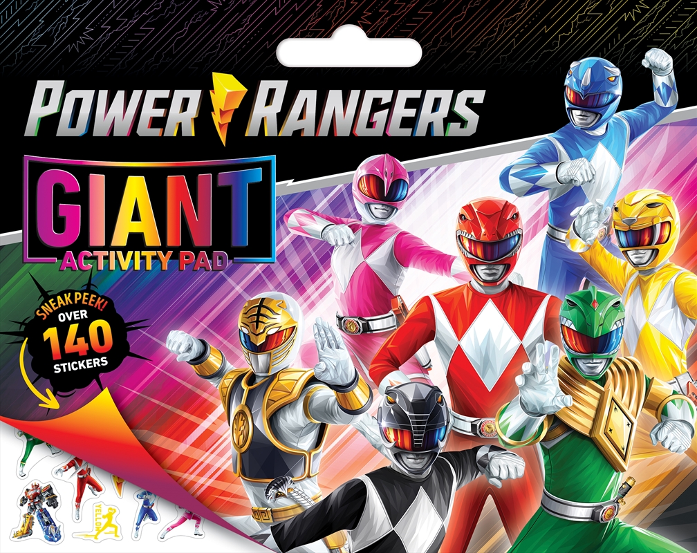 Power Rangers: Giant Activity Pad (Hasbro)/Product Detail/Kids Activity Books