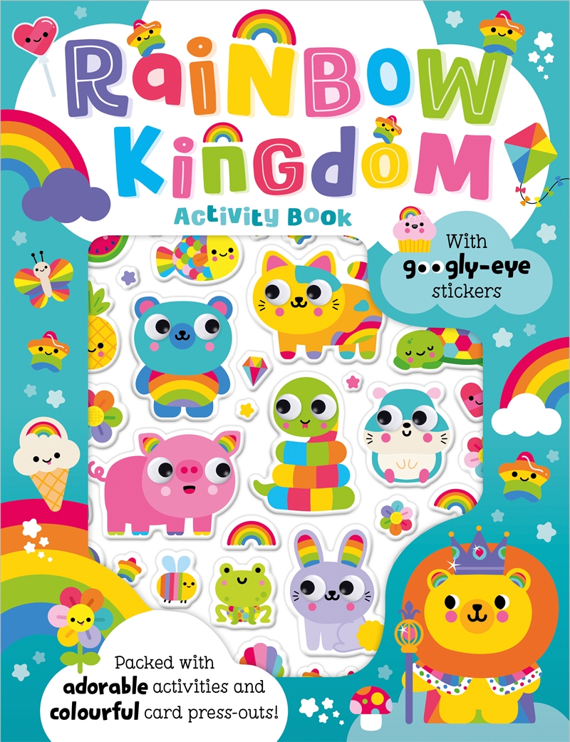 Rainbow Kingdom Activity Book (With Googly-Eye Stickers)/Product Detail/Childrens
