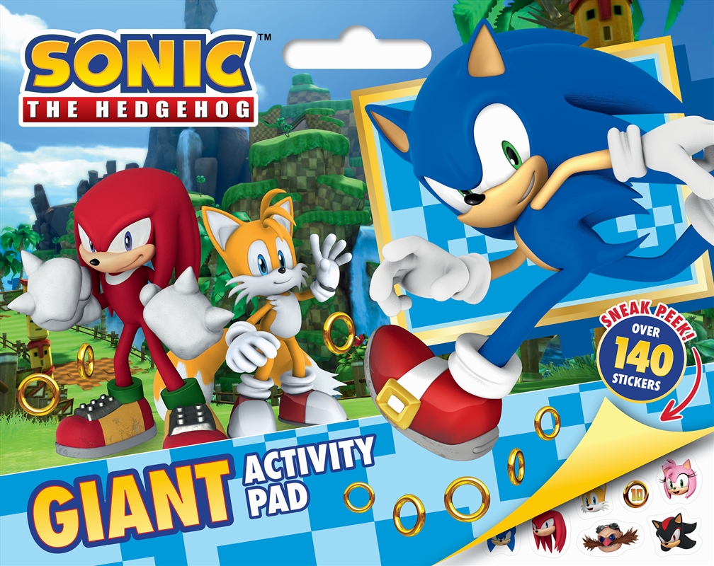 Sonic The Hedgehog: Giant Activity Pad (Sega)/Product Detail/Kids Activity Books