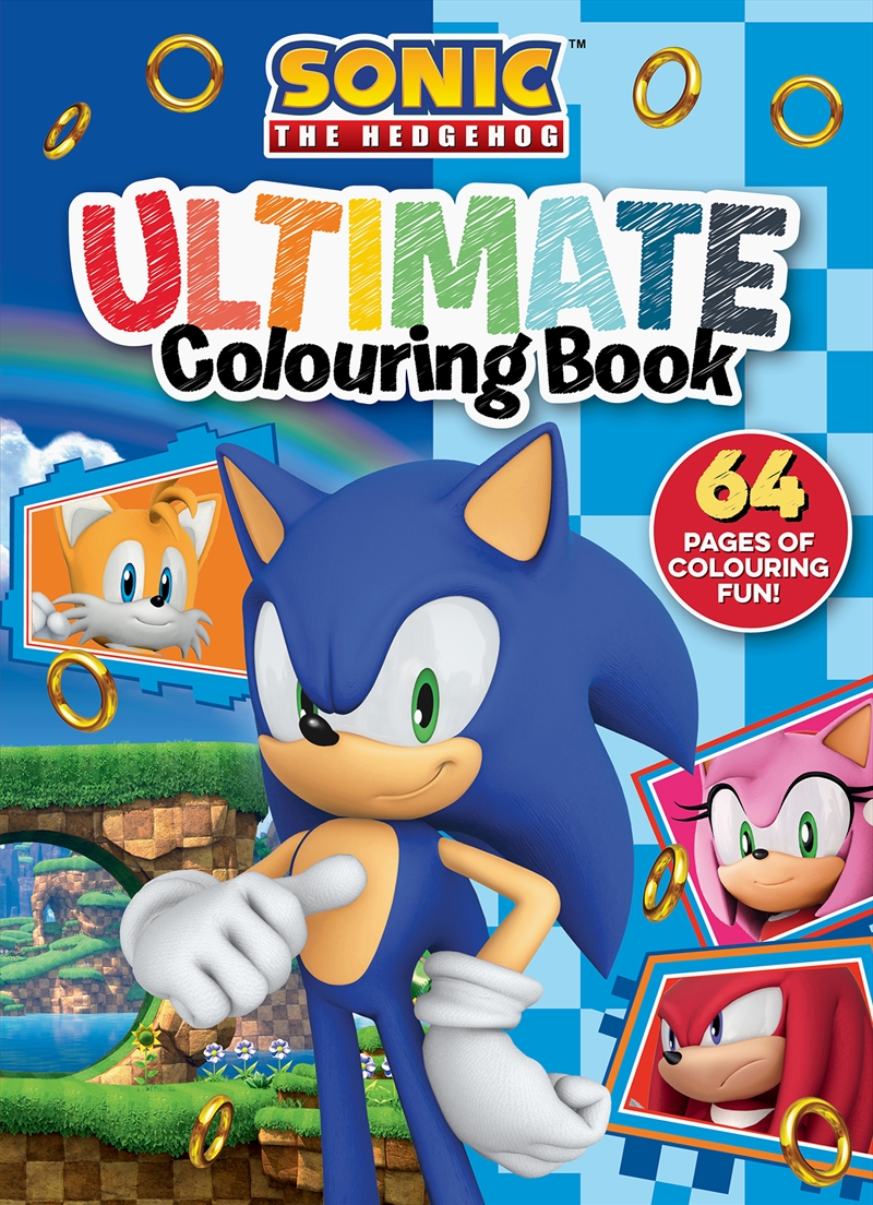 Sonic The Hedgehog: Ultimate Colouring Book (Sega)/Product Detail/Kids Colouring