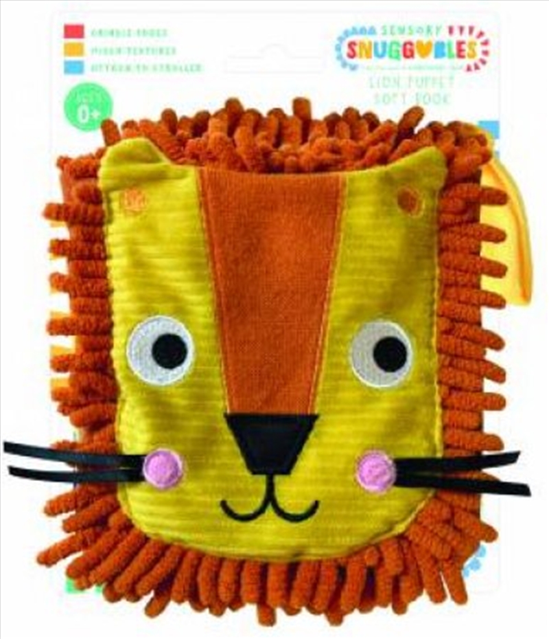 Lion Hand-Puppet Cloth Book (Sensory Snuggables)/Product Detail/Childrens Fiction Books