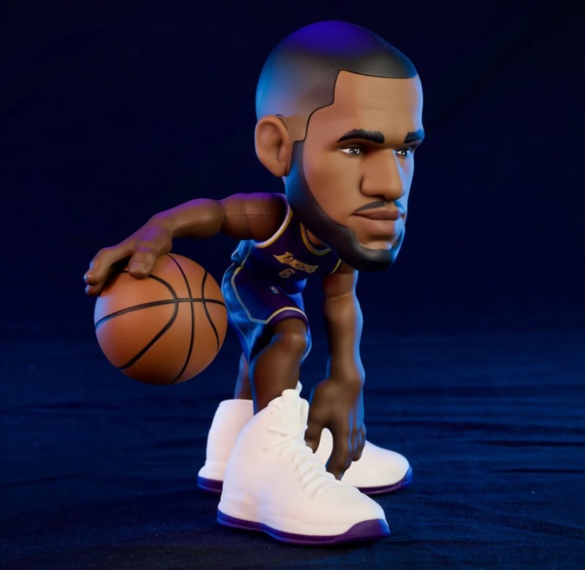 smALL STARS NBA - LeBron James - Lakers - Mini 6" Vinyl Figure (Purple)/Product Detail/Figurines
