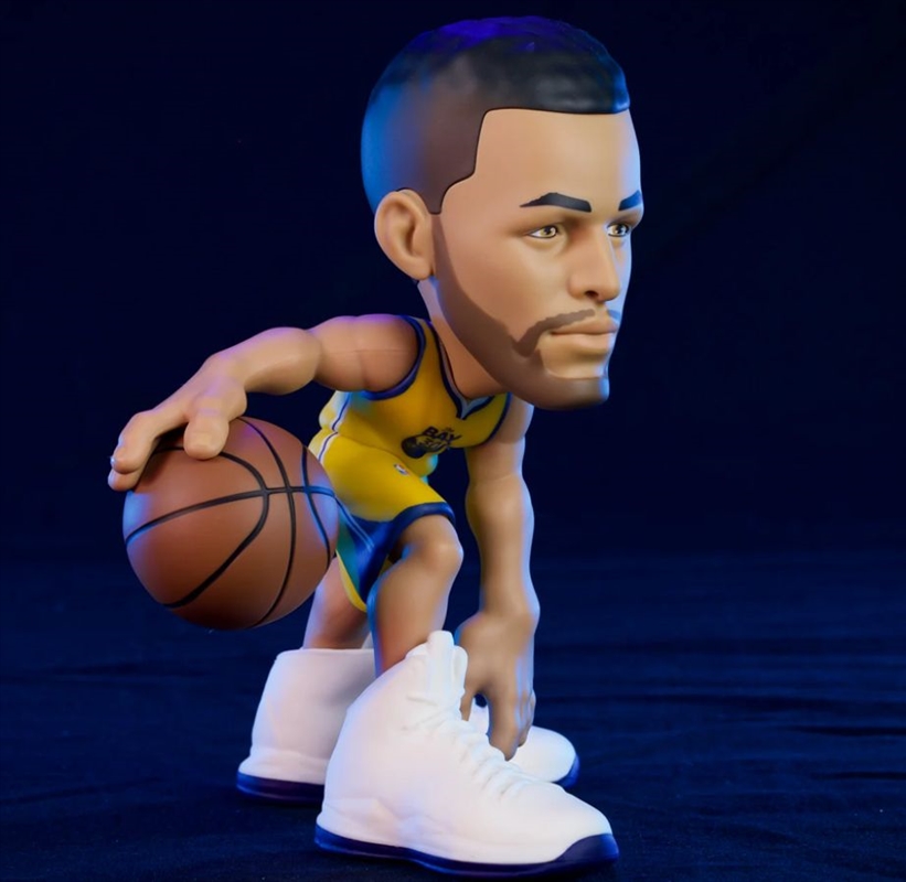 smALL STARS NBA - Steph Curry - Warriors - Mini 6" Vinyl Figure (Yellow)/Product Detail/Figurines